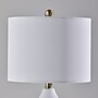 Simplee Adesso Freya 24"H Incandescent Table Lamp, White/Antique Brass, 2/Pack (SL0374-02)~#|#~sp314846594_sc7