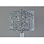 Adesso Ambrose 27"H Incandescent Table Lamp, White/Navy and White Fabric Shade (1654-02)~#|#~sp314884976_sc7