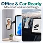 Purely P60 Universal Phone Holder for Computer and Car Screens up to 0.7" with Adjustable Arm Holder, Black (PSHP60BK)~#|#~sp315148135_sc7