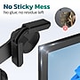 Purely P60 Universal Phone Holder for Computer and Car Screens up to 0.7" with Adjustable Arm Holder, Black (PSHP60BK)~#|#~sp315148139_sc7
