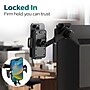 Purely P60 Universal Phone Holder for Computer and Car Screens up to 0.7" with Adjustable Arm Holder, Black (PSHP60BK)~#|#~sp315148142_sc7