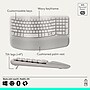 Logitech Wave Keys Wireless Ergonomic Keyboard, Sand (920-013925)~#|#~sp315149324_sc7