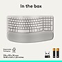 Logitech Wave Keys Wireless Ergonomic Keyboard, Sand (920-013925)~#|#~sp315149327_sc7