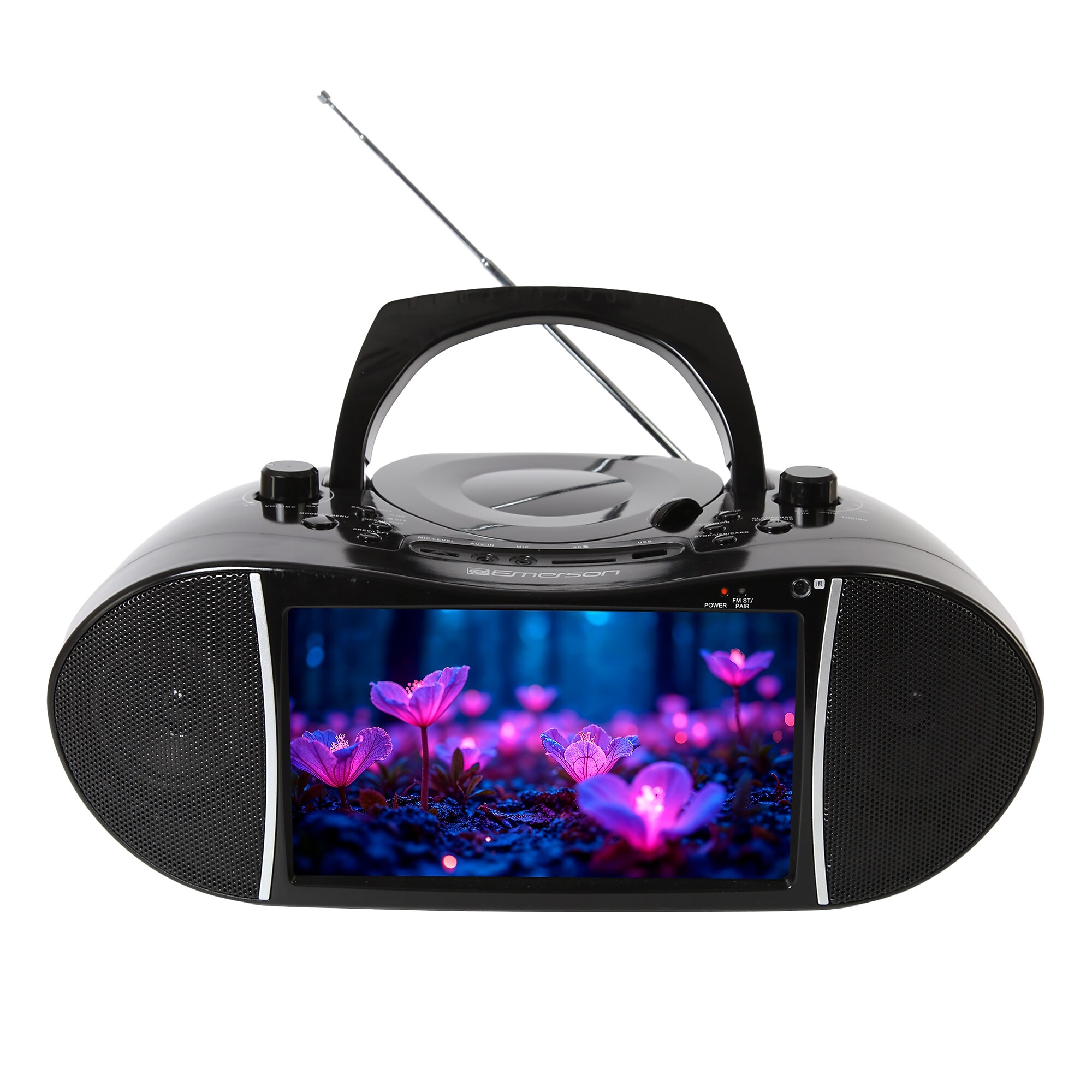 Emerson EDL-2901 9″ Portable Bluetooth TV & DVD Multimedia Boombox, Black Simolary simolary.com