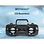 Emerson EPB-3005 Retro Portable Bluetooth Boombox, Black~#|#~sp315155584_sc7