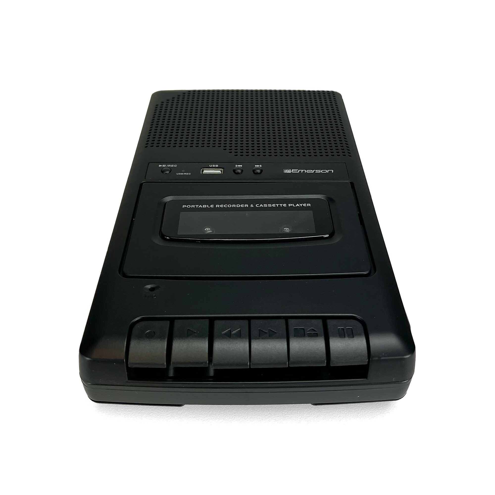 Emerson EPC-3000 Portable Cassette Player and Recorder with Built-In Speaker, Microphone, Black Simolary simolary.com