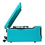 Victor VHRP-1400 Diner 7-in-1 Bluetooth Turntable Music Center with Record Player, CD/MP3 Player, AM/FM Radio, Teal~#|#~sp315155797_sc7