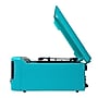 Victor VHRP-1400 Diner 7-in-1 Bluetooth Turntable Music Center with Record Player, CD/MP3 Player, AM/FM Radio, Teal~#|#~sp315155799_sc7