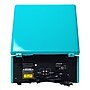 Victor VHRP-1400 Diner 7-in-1 Bluetooth Turntable Music Center with Record Player, CD/MP3 Player, AM/FM Radio, Teal~#|#~sp315155800_sc7