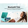 Victor VHRP-1400 Diner 7-in-1 Bluetooth Turntable Music Center with Record Player, CD/MP3 Player, AM/FM Radio, Teal~#|#~sp315155801_sc7