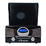 Victor VHRP-1400 Diner 7-in-1 Bluetooth Turntable Music Center with Record Player, CD/MP3 Player, AM/FM Radio, Black~#|#~sp315155869_sc7