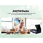 Victor VHRP-1400 Diner 7-in-1 Bluetooth Turntable Music Center with Record Player, CD/MP3 Player, AM/FM Radio, Black~#|#~sp315155889_sc7