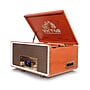 Victor Fremont 8-in-1 Bluetooth Record Player, 3-Speed Turntable, CD/Cassette Player, AM/FM Radio, USB, AUX~#|#~sp315156400_sc7