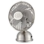 Good Housekeeping 5" Oscillating Desk Fan, 1-Speed, Brushed Nickel (92525)~#|#~sp315158176_sc7