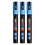 POSCA Water Based Paint Markers, Medium Bullet Tip, Sky Blue, 3/Bundle (UBCPC5MSKYBLUE-3)~#|#~sp315161073_sc7
