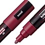POSCA Water Based Paint Markers, Medium Bullet Tip, Red Wine, 3/Bundle (UBCPC5MREDWINE-3)~#|#~sp315161112_sc7