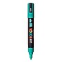 POSCA Water Based Paint Markers, Medium Bullet Tip, Emerald Green, 3/Bundle (UBCPC5MEMERALDGREEN-3)~#|#~sp315161220_sc7