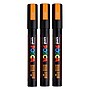 POSCA Water Based Paint Markers, Medium Bullet Tip, Fluorescent Orange, 3/Bundle (UBCPC5MFORANGE-3)~#|#~sp315161239_sc7