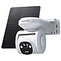 CiNMOORE Dual Band Wifi Pan & Tilt Camera with Solar Panel, White (PT2WU)~#|#~sp315213214_sc7