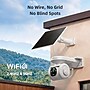 CiNMOORE Dual Band Wifi Pan & Tilt Camera with Solar Panel, White (PT2WU)~#|#~sp315213216_sc7