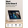 Amazon Echo Show 8 8.7" Smart Speaker, Glacier White (B0DC93K4NW)~#|#~sp315254153_sc7