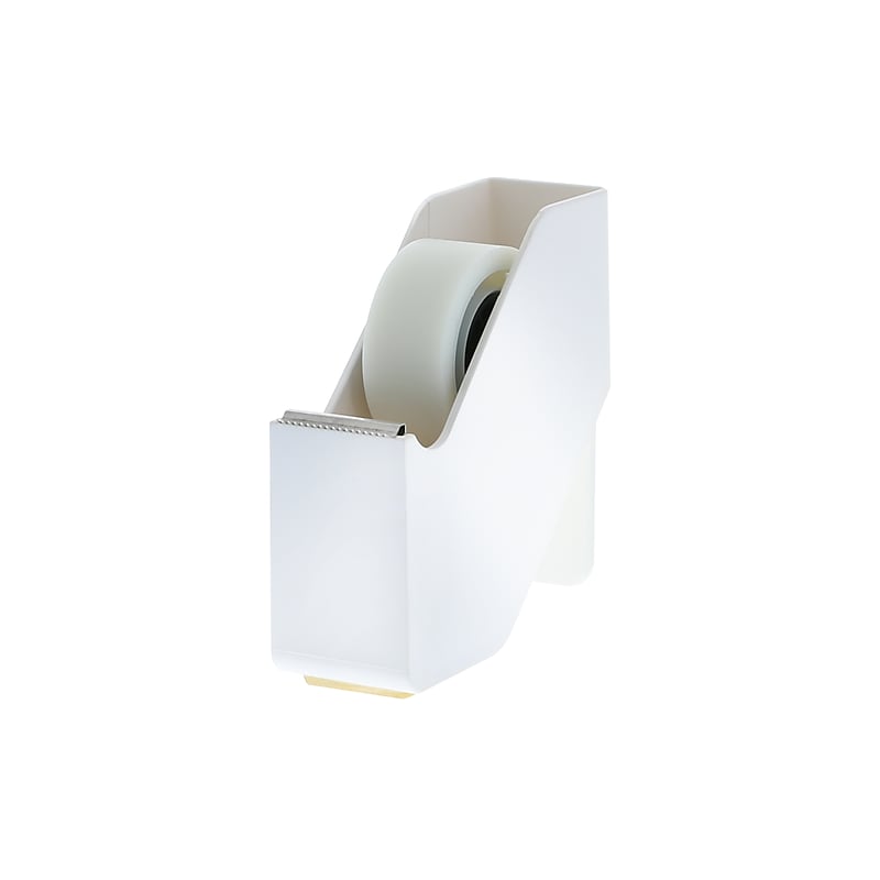 Bostitch Konnect™ Plastic Tape Dispenser with Extended Blade, Includes Tape, 1", White (KT-TAPE-WHITE) image 1