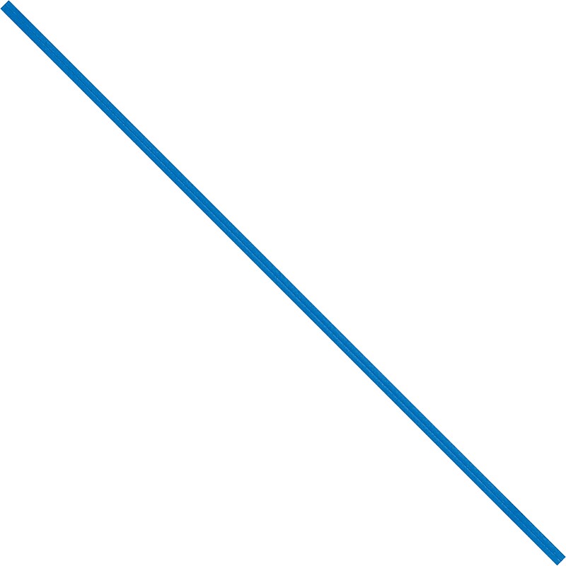 12" Paper Twist Ties, Blue 2000/Carton (PBT12B) image 1