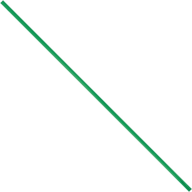6" Plastic Twist Ties, Green, 2000/Carton (PLT6G) image 1