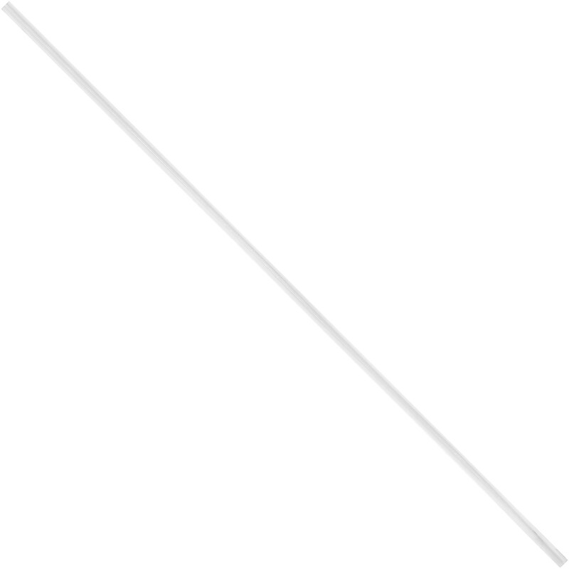 6" Plastic Twist Ties, White 2000/Carton (PLT7W) image 1
