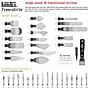 Liquitex LX ACCESSORY Freestyle Traditional Palette Knives, Multicolored (LIQ101199)~#|#~sp315370701_sc7