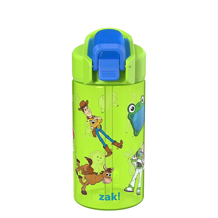 Zak Jubilee Toy Story 5 Buzz Lightyear Plastic Water Bottle, 16 oz
