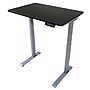 VICTOR High Rise 36"W Electric Rectangular Adjustable Standing Desk, Black (DC830B)~#|#~sp315375737_sc7