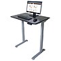 VICTOR High Rise 36"W Electric Rectangular Adjustable Standing Desk, Black (DC830B)~#|#~sp315375738_sc7