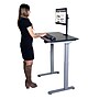 VICTOR High Rise 36"W Electric Rectangular Adjustable Standing Desk, Black (DC830B)~#|#~sp315375739_sc7