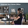 VICTOR High Rise 36"W Electric Rectangular Adjustable Standing Desk, Black (DC830B)~#|#~sp315375742_sc7