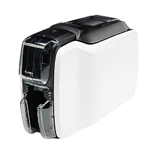 Zebra ZC100 ID Card Printer, White/Black (ZC11-0000Q00US00) | Staples