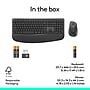 Logitech Signature Comfort Plus Combo MK880 for Business Wireless Keyboard and Mouse Combo, Graphite (920-013971)~#|#~sp315549901_sc7
