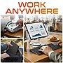 Delton F75/SW60 Bluetooth Foldable Computer Keyboard with Touchpad and Adjustable Tablet Stand Kit, Black/Silver (DKBF75KT1)~#|#~sp315549948_sc7