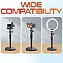 Delton T301 360° Webcam Stand, Camera Stand for Video Calls/Streaming/Recording, Black (DCT301)~#|#~sp315550233_sc7