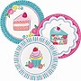 Say Hooray! Floral Cake 7" Paper Plates, Assorted, 32 Plates/Pack (DTC382611PLT)~#|#~sp315889715_sc7