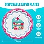 Say Hooray! Floral Cake 7" Paper Plates, Assorted, 32 Plates/Pack (DTC382611PLT)~#|#~sp315889718_sc7