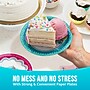 Say Hooray! Floral Cake 7" Paper Plates, Assorted, 32 Plates/Pack (DTC382611PLT)~#|#~sp315889720_sc7