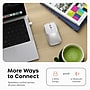 Satechi Slim EX Wireless Ambidextrous USB-C Mouse, Silver (ST-MEXS)~#|#~sp315896927_sc7