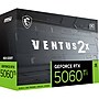 MSI VENTUS 2X OC PLUS GeForce RTX 5060 Ti PCI Express 5.0 x16 8GB GDDR7 Gaming Graphics Card, 2602 MHz Core, 28000 MHz, Black~#|#~sp315897104_sc7