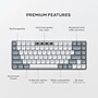 Satechi SM1 Slim Wireless Keyboard, White/Gray (ST-KSM1LT-EN)~#|#~sp315897197_sc7