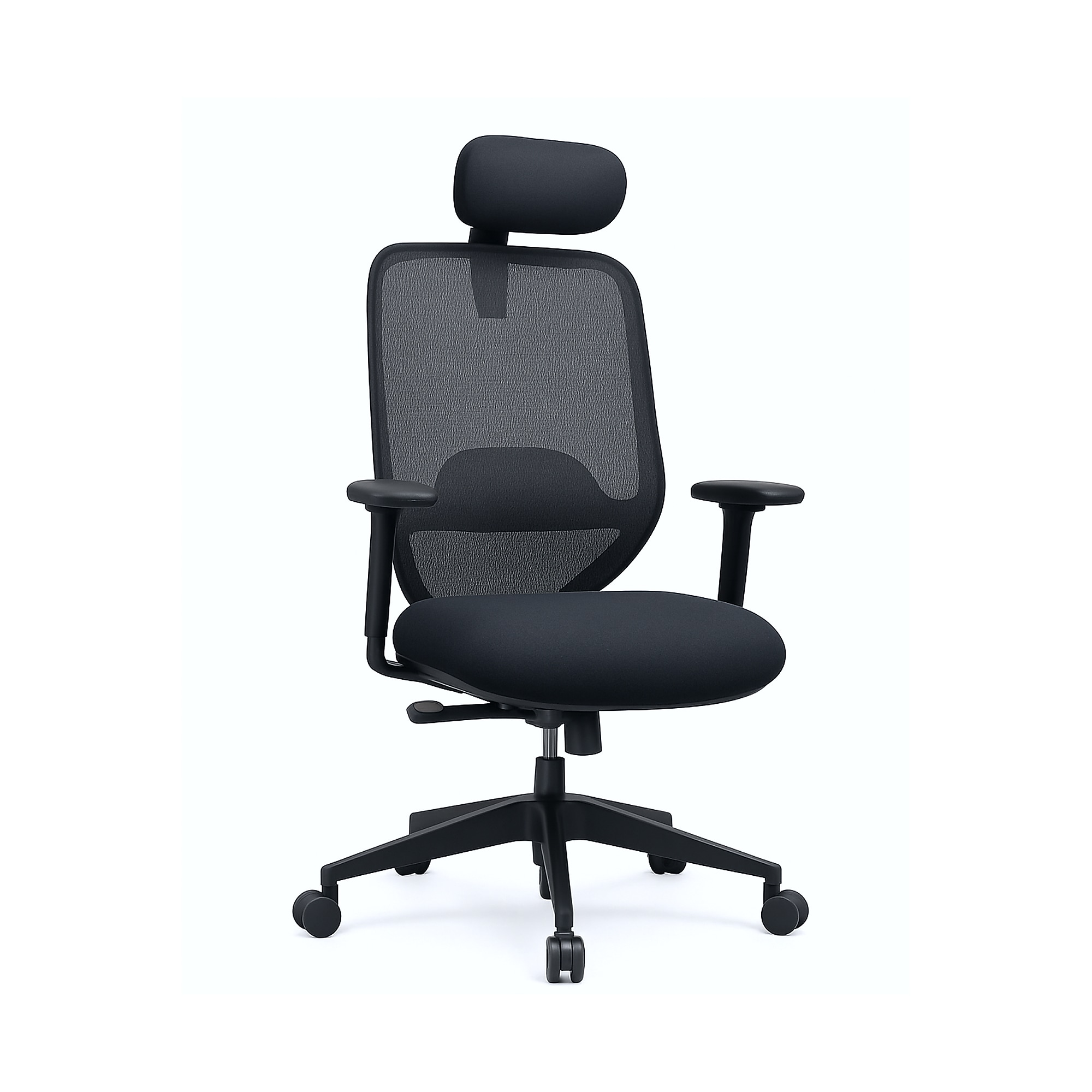 FlexiSpot Ergonomic Mesh Swivel Computer and Desk Chair, Black (C5BG-F1) Sansujyuku sansujyuku.com