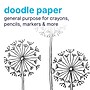 Strathmore 100 Series 9" x 12" Doodle Sketch Pad, 60 Sheets/Pad, Pack of 2 (STP270091-2)~#|#~sp316319580_sc7
