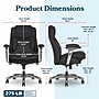 La-Z-Boy Noelin Ergonomic Fabric Swivel Task Chair, Black (52703-BLK)~#|#~sp316343163_sc7