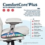 La-Z-Boy Noelin Ergonomic Fabric Swivel Task Chair, Cream (52703-CRM)~#|#~sp316343170_sc7