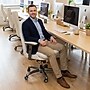 La-Z-Boy Noelin Ergonomic Fabric Swivel Task Chair, Cream (52703-CRM)~#|#~sp316343172_sc7